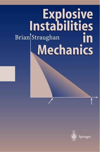 Cover for Brian Straughan · Explosive Instabilities in Mechanics (Inbunden Bok) (1998)