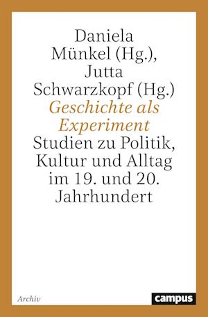 Cover for Geschichte als Experiment (Book) (2022)