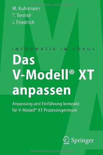 Cover for 9783642014901 · Das V-modell (R) Xt Anpassen (Paperback Bog) [German, 2011 edition] (2011)