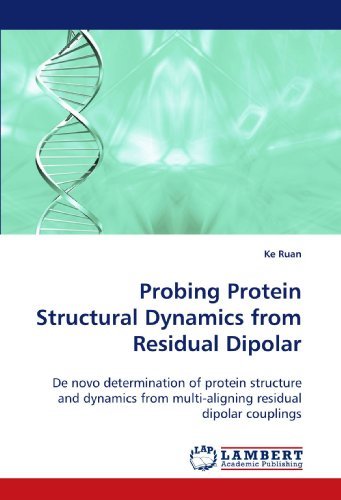 Cover for Ke Ruan · Probing Protein Structural Dynamics from Residual  Dipolar Couplings: De Novo Determination of Protein Structure and  Dynamics from Multi-aligning Residual Dipolar  Couplings (Paperback Bog) (2010)