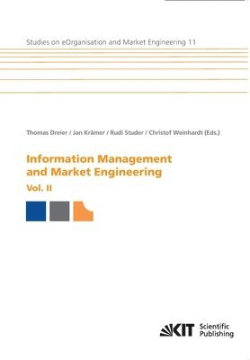 Cover for Thomas Dreier · Information Management and Market Engineering. Vol. II (Paperback Book) (2014)