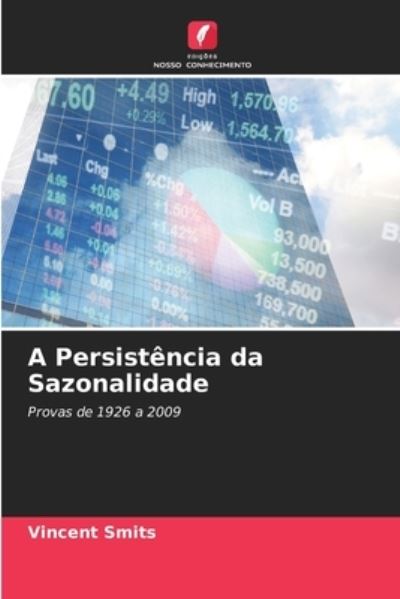 Cover for Vincent Smits · A Persistencia da Sazonalidade (Paperback Book) (2021)
