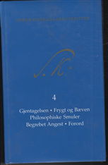 Cover for Kierkegaard Søren · Søren Kierkegaards skrifter,  2. portion (Bound Book) [1. Painos] [Indbundet] (1998)