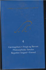 Cover for Kierkegaard Søren · Søren Kierkegaards skrifter,  2. portion (Bound Book) [1th edição] [Indbundet] (1998)