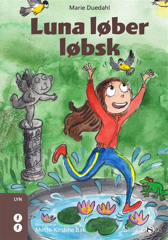 Cover for Marie Duedahl · Lyn: Luna løber løbsk (Hardcover Book) [1.º edición] (2022)
