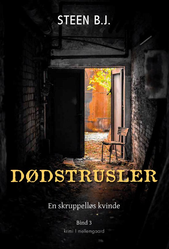 Cover for Steen B.J. · En skruppelløs kvinde bind 3: Dødstrusler (Sewn Spine Book) [1th edição] (2024)