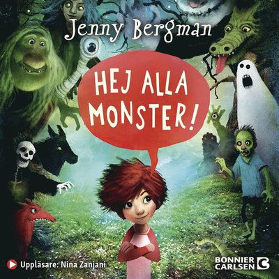 Hej alla monster! - Jenny Bergman - Audio Book - Bonnier Carlsen - 9789179756895 - October 30, 2020