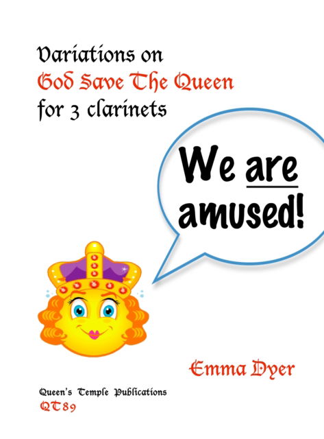 Cover for We Are Amused! - Variations on God Save The Queen (Sheet music) (2025)