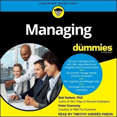 Managing for Dummies - Bob Nelson - Musik - TANTOR AUDIO - 9798200302895 - 29. oktober 2019