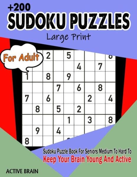Sudoku Puzzles For Adults - Active Brain - Livros - Independently Published - 9798587924895 - 31 de dezembro de 2020
