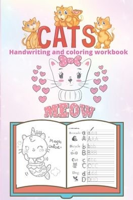 Cover for Zak's Learning · Cats Handwriting and coloring workbook (Paperback Bog) (2020)