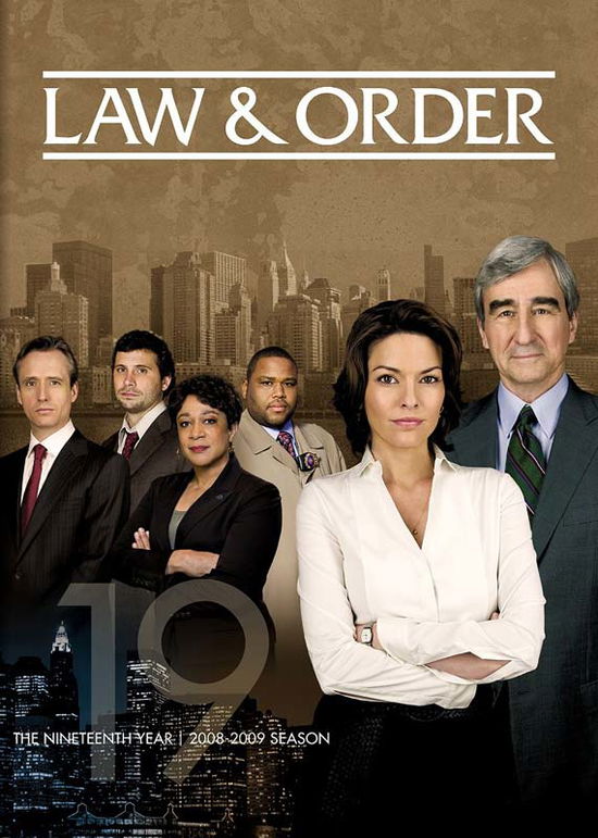 Cover for Law &amp; Order: the Nineteenth Year (DVD) (2015)