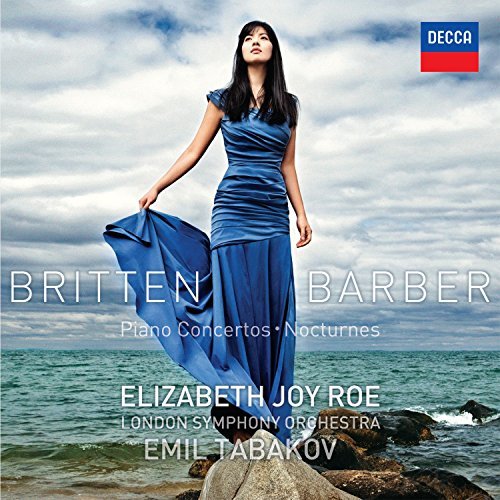 Cover for Elizabeth Joy Roe · Britten and Barber: Piano Concertos (CD) (2015)