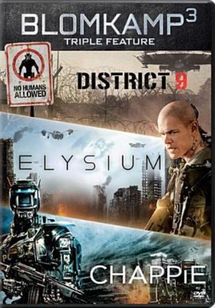 Chappie / District 9 / Elysium - Chappie / District 9 / Elysium - Movies - Sony - 0043396477896 - June 14, 2016