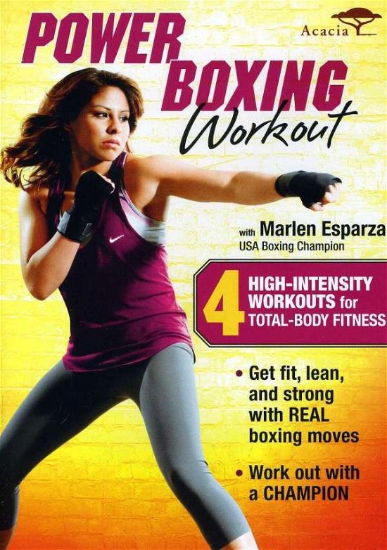 Cover for Power Boxing Workout with Marlen Esparza (DVD) (2013)