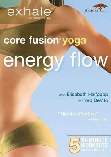 Cover for Exhale: Core Fusion Yoga - Energy Flow (DVD) (2012)