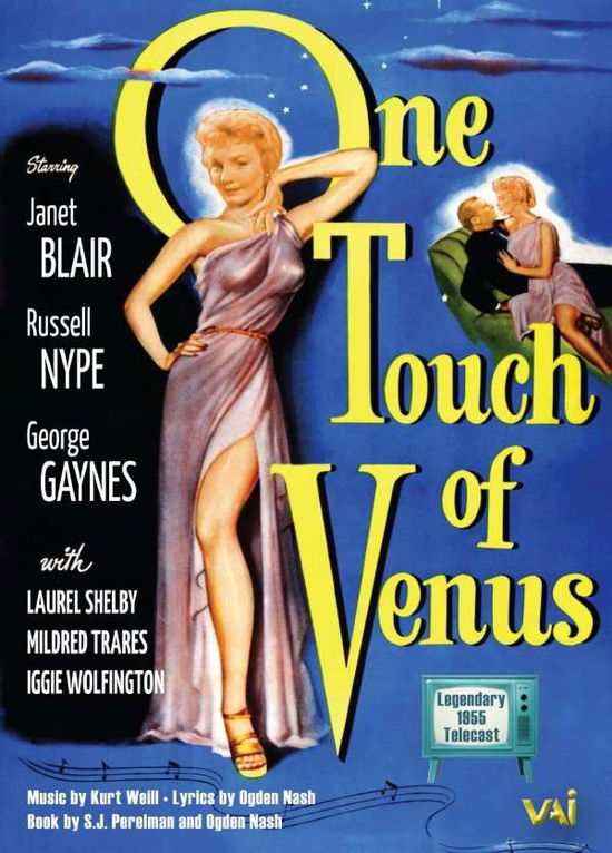 One Touch Of Venus Janet Blair 1955 Tele - Kurt Weill - Movies - SELECT - 0089948456896 - April 29, 2014