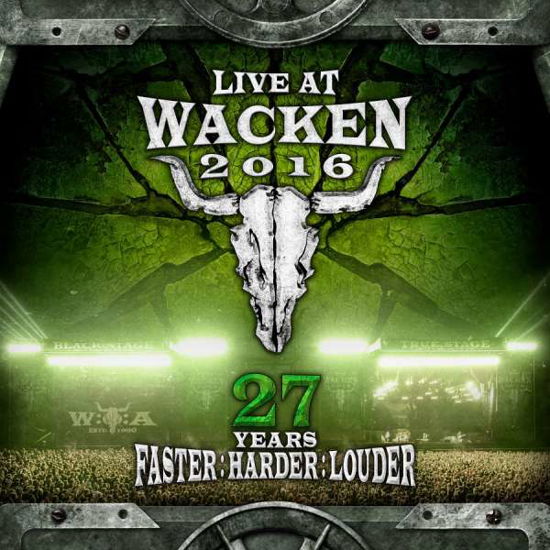 Cover for Live at Wacken 2016 - 27 Years Faster : Harder · Live At Wacken 2016 - 27 Years (Blu-ray/CD) (2017)