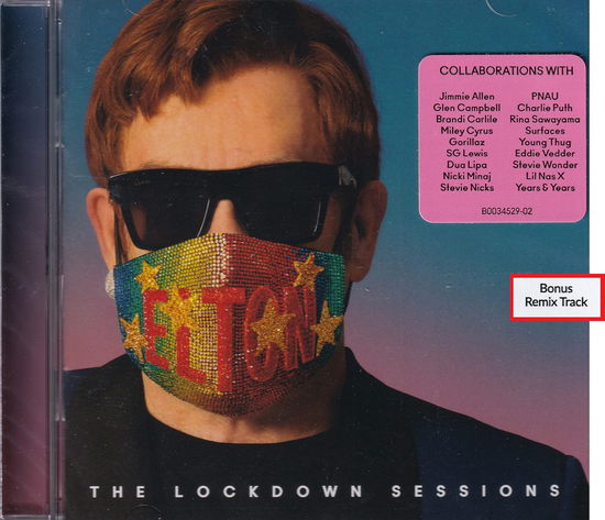 Cover for Elton John · Elton John-lockdown Sessions -bonus Track Remix- (CD)