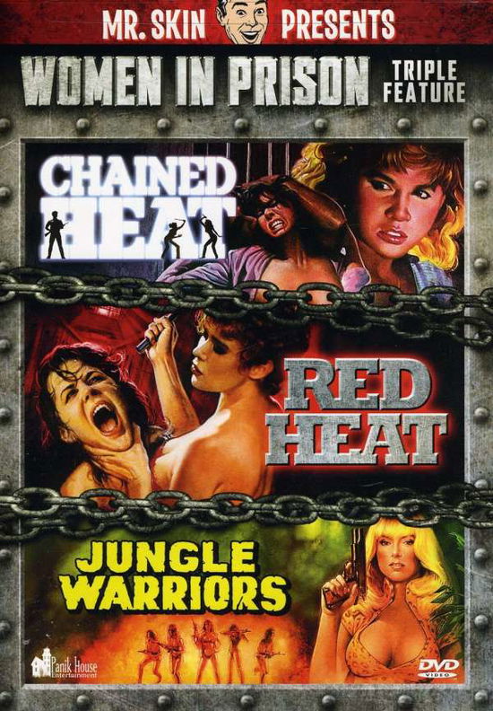 Cover for DVD · Women in Prison Triple Pack (Featuring Chained Heat / Red Heat / Jungle Warriors) (DVD) (2020)