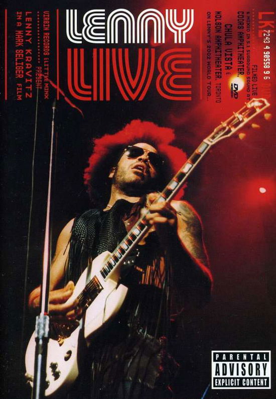 Live - Lenny Kravitz - Películas - VIRGIN - 0724349055896 - 2 de diciembre de 2002