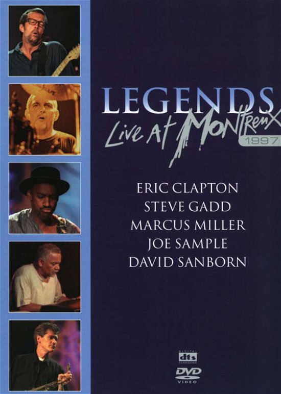 Cover for Eric Clapton · Legends: Live at Montreux 1997 (DVD) (2005)