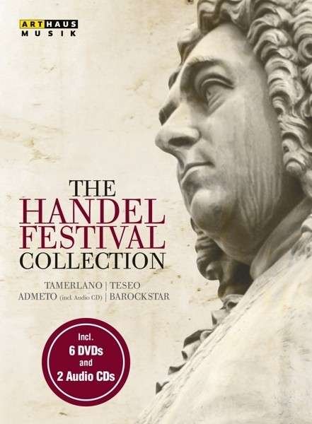 Cover for Handel / Miller / Barockstar / Meyszies · Handel Festival Collection (DVD) [Box set] (2015)