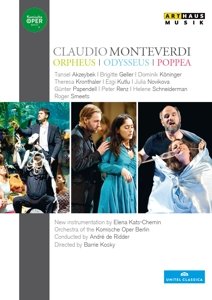 Cover for Monteverdi / Kats-chernin / Orch of the Komische · Odysseus Orpheus &amp; Poppea (DVD) [Box set] (2015)