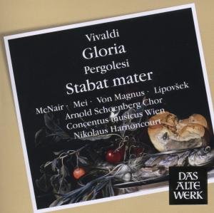 Vivaldi: Gloria / Pergolesi: Stabat Mater - Vivaldi / Mcnair / Vienna Cm / Harnoncourt - Musik - WARNER CLASSICS - 0825646925896 - 23. februar 2009