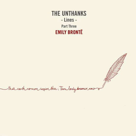 Cover for Unthanks · Lines Part Three: Emily Bronte (CD) (2019)