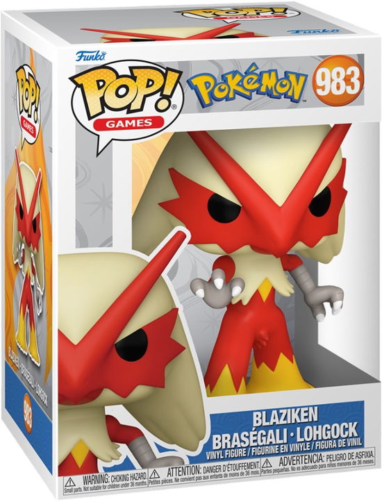 Cover for Pokemon · POKEMON - POP Games NÂ° 983 - Blaziken (Toys)