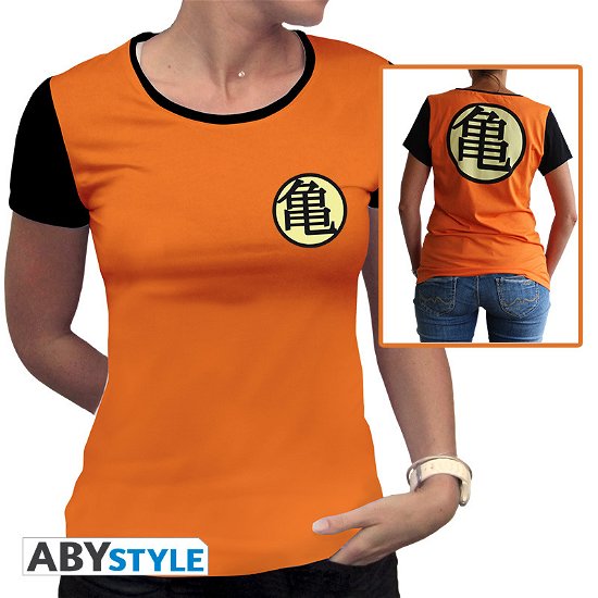 Cover for T-Shirt Frauen · DRAGON BALL - Tshirt Kame Symbol woman SS orange (MERCH) (2019)