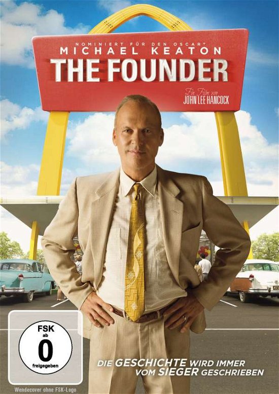 Cover for Keaton,michael / Offerman,nick / Dern,laura/+ · The Founder (DVD) (2017)