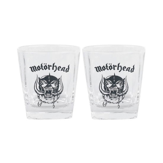 Cover for Motörhead · Motorhead Whisky Gläser 2er-Pack (Toys) [Black edition] (2024)