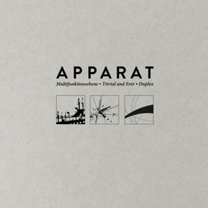 Cover for Apparat · Multifunktionsebene Tttrial &amp; Eror Duplex (LP) (2015)