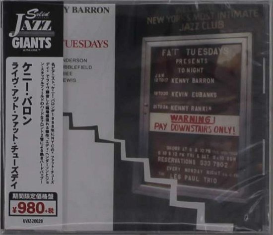 Cover for Kenny Barron · Live At Fat Tuesdays (CD) [Japan Import edition] (2020)