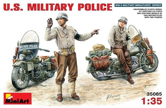 Cover for MiniArt · 1/35 U.s. Military Police (Leksaker)