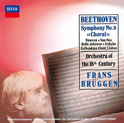 Cover for Frans Bruggen · Beethoven: Symphony No.9 Choral (CD) [Japan Import edition] (2022)