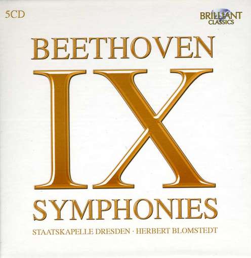 Beethoven: Complete Symphonies - Staatskapelle / Blomstedt - Music - BRILLIANT CLASSICS - 5028421942896 - May 21, 2012