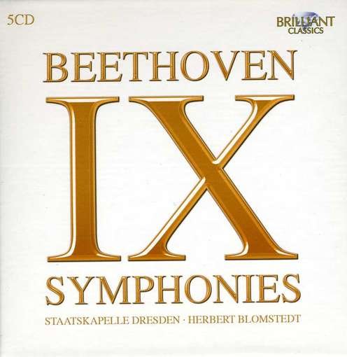 Cover for Staatskapelle / Blomstedt · Beethoven: Complete Symphonies (CD) [Box set] (2012)