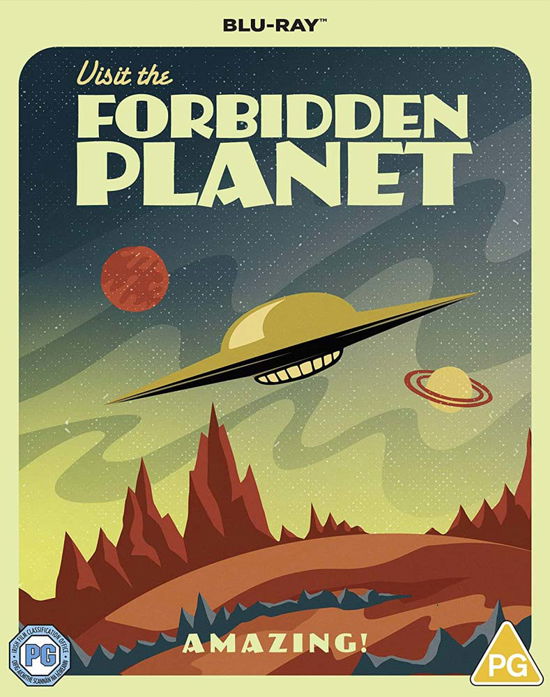 Cover for Forbidden Planet · Forbidden Planet (Plus Slipcase + Poster) (Blu-ray) (2020)