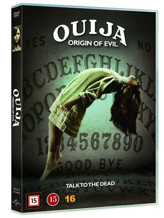 Ouija: Origin of Evil -  - Film - PCA - UNIVERSAL PICTURES - 5053083100896 - 9 mars 2017