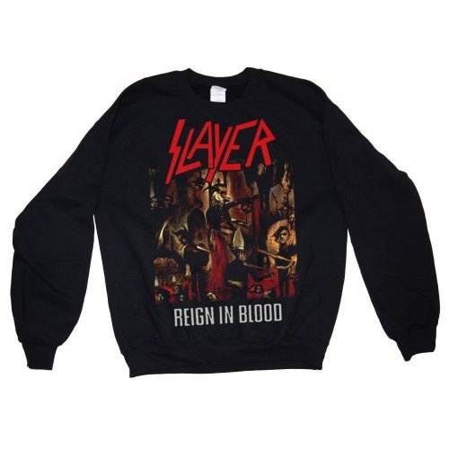 Cover for Slayer · Slayer Unisex Sweatshirt: Reign In Blood (TØJ) [size S] [Black - Unisex edition]