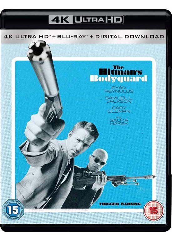 Cover for The Hitmans Bodyguard 4K Bluray · The Hitmans Bodyguard (4K Ultra HD) (2017)