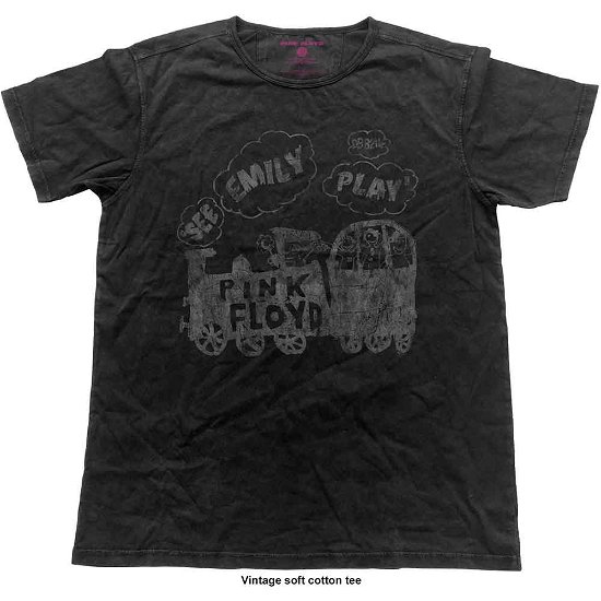 Pink Floyd Unisex Vintage T-Shirt: Emily - Pink Floyd - Produtos - ROCK OFF - 5055979993896 - 