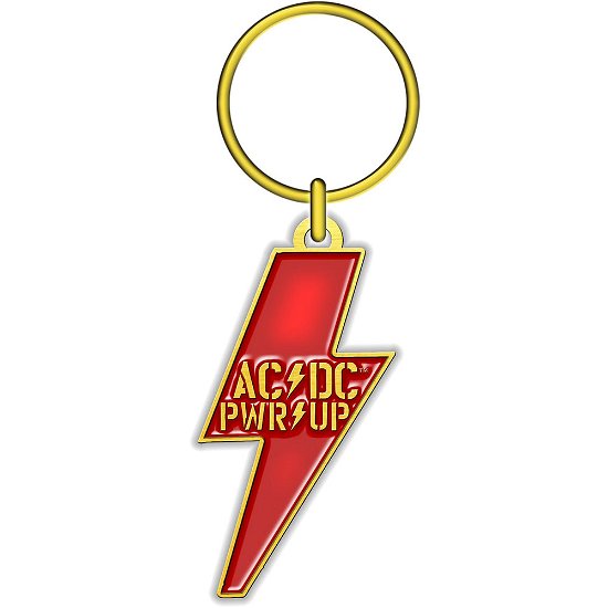 AC/DC Keychain: PWR-UP (Die-Cast Relief) - AC/DC - Merchandise -  - 5056365708896 - 
