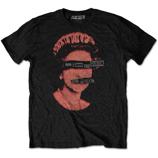 The Sex Pistols Unisex T-Shirt: God Save The Queen - Sex Pistols - The - Koopwaar -  - 5056368637896 - 
