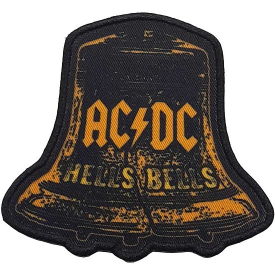 AC/DC Standard Patch: Hells Bells Distressed - AC/DC - Merchandise -  - 5056368695896 - 