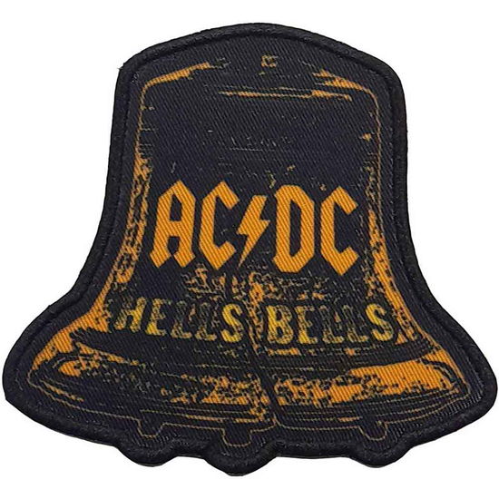 AC/DC Standard Printed Patch: Hells Bells Distressed - AC/DC - Fanituote -  - 5056368695896 - 