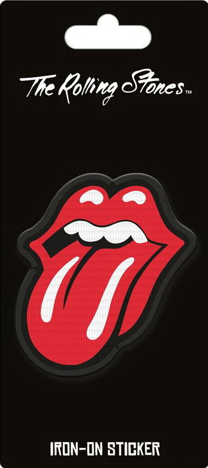 Cover for Rolling Stones (The): Pyramid · Tongue Embroidery (Iron-On Sticker / Toppa Termoadesiva) (MERCH)